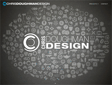 Tablet Screenshot of chrisdoughmandesign.com